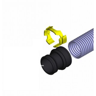 K�rcher Nass- Trockensauger Spannring f�r Kr�mmer, NW 35 mm