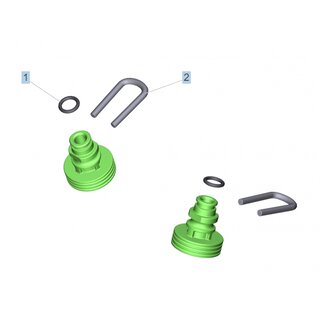 K�rcher Hochdruckreiniger T-Racer 2 x Ersatzd�sen Gr�n K2 - K3