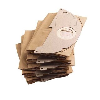 K�rcher 5x Papierfilterbeutel A 2000 - A 2099, ... ,...