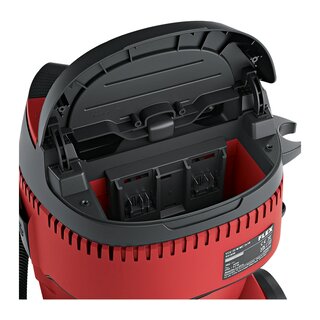 Akku-Sicherheitssauger 18 V mit manueller Filterabreinigung, 20 l, Klasse M VCE 22 M MC 2x18.0
