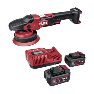 Akku-Exzenterpolierer mit Freilauf 18 V XFE 2 15 18-EC Set