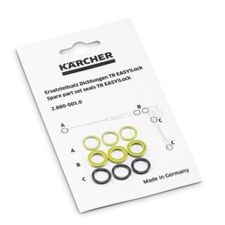 Dichtungensatz mit 9x O-Ringen f�r TR-Gewinde