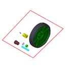 K�rcher Rad Set f�r Kehrmaschine S 4 , S 4 Twin , S4 Twin...